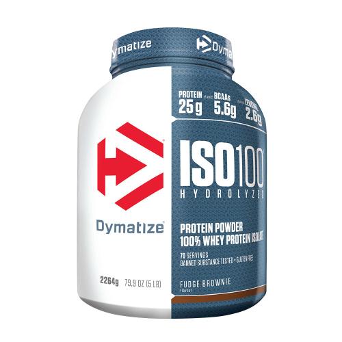 Dymatize ISO100 Hydrolyzed (2264 g, Brownie al caramello)