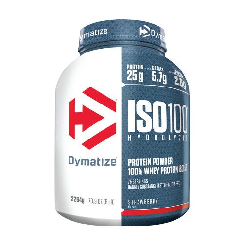 Dymatize ISO100 Hydrolyzed (2264 g, Fragola)