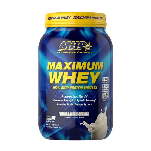 MHP Maximum Whey - 100% Whey Protein (915 g, Gelato alla Vaniglia)