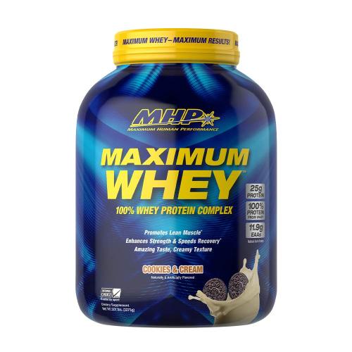 MHP Maximum Whey - 100% Whey Protein (2275 g, Biscotto al Cioccolato e Crema )