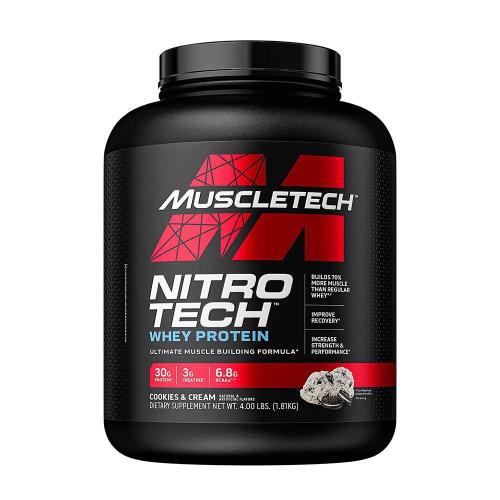 MuscleTech Nitro-Tech™ (1.81 kg, Biscotto al Cioccolato e Crema )