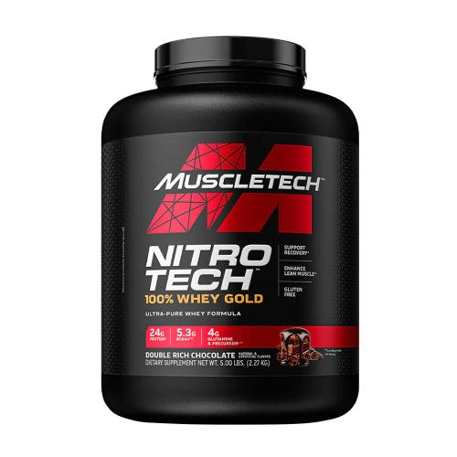 MuscleTech Nitro-Tech 100% Whey Gold (2,27 kg, Cioccolato Doppio)