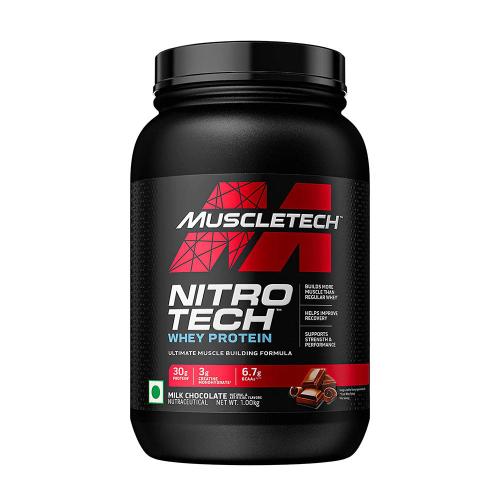 MuscleTech Nitro-Tech Whey Protein (907 g, Cioccolato al Latte)