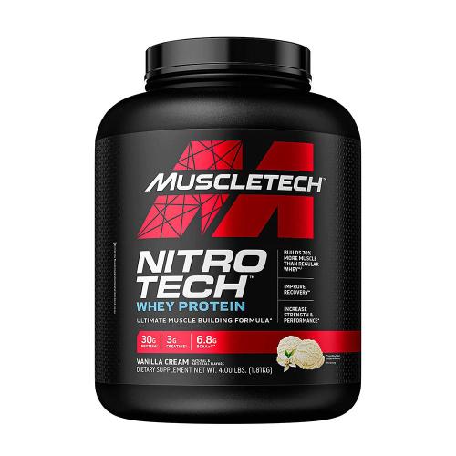 MuscleTech Nitro-Tech Whey Protein (1.8 kg, Vaniglia)