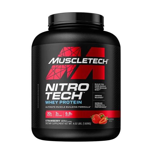 MuscleTech Nitro-Tech Whey Protein (1.8 kg, Fragola)