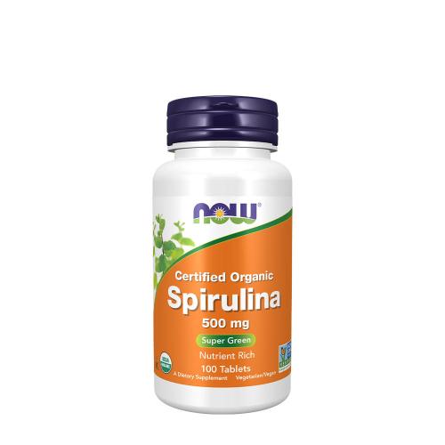 Now Foods Spirulina 500 mg, Organic (100 Compressa)