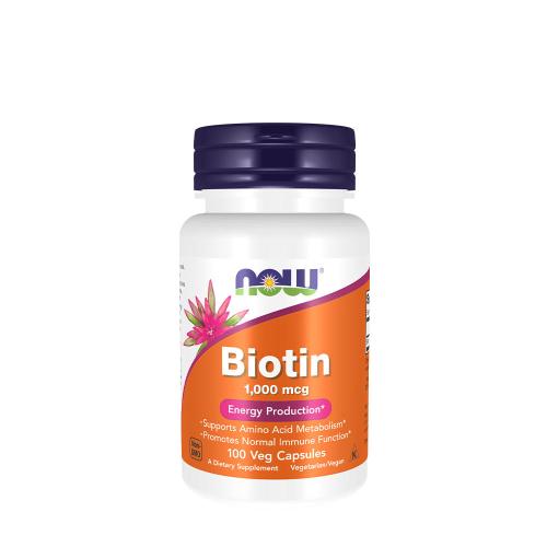 Now Foods Biotin 1000 mcg (100 Capsule)