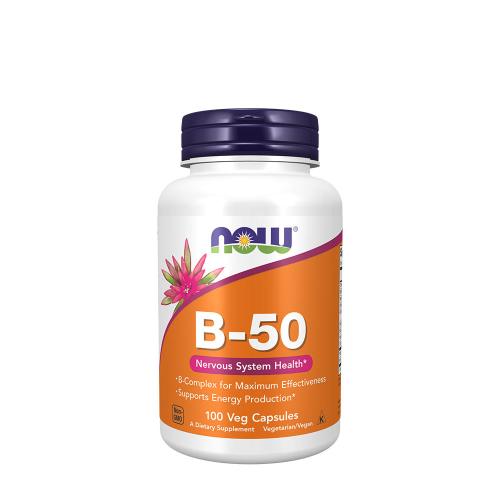 Now Foods Vitamin B-50 (100 Capsule veg)
