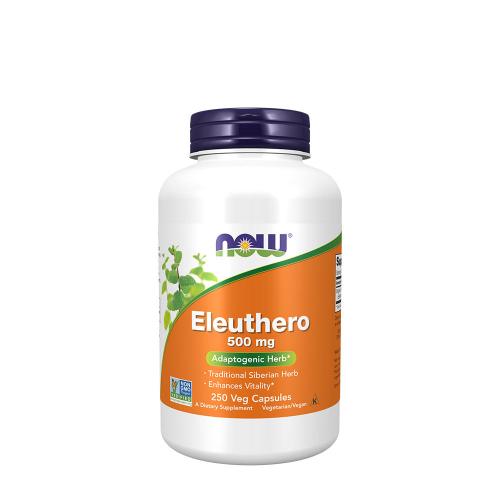 Now Foods Eleuthero 500 mg (250 Capsule veg)