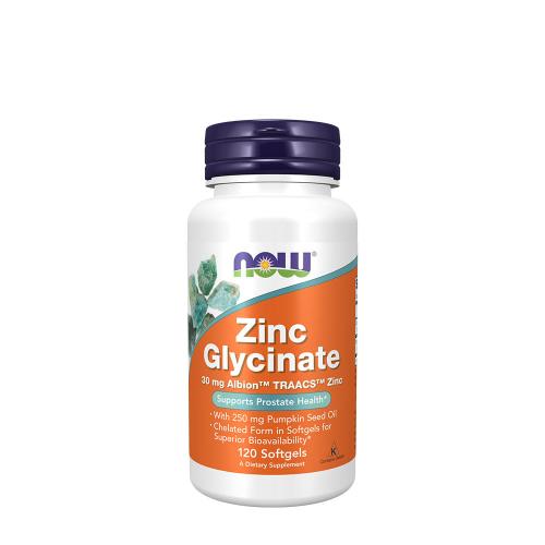 Now Foods Zinc Glycinate Softgels (120 Capsule morbida)