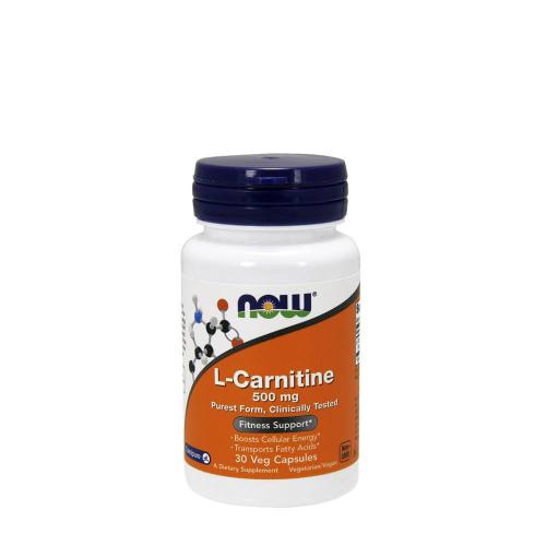 Now Foods L-Carnitine 500 mg (30 Capsule)