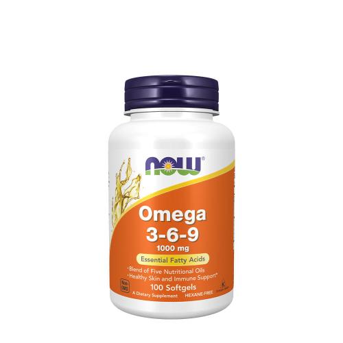 Now Foods Omega 3-6-9 1000 mg (100 Capsule morbida)