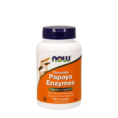 Now Foods Papaya Enzyme (180 Compressa da succhiare)