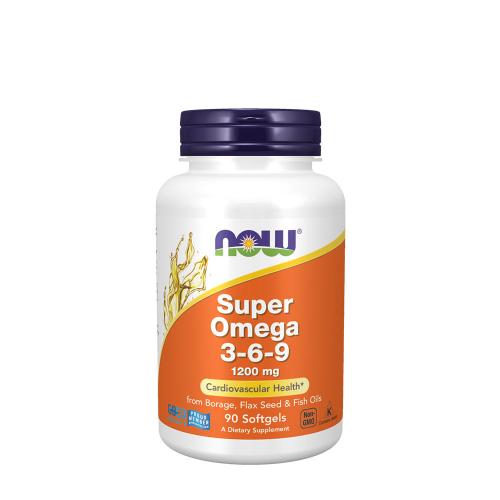 Now Foods Super Omega 3-6-9 1200 mg (90 Capsule morbida)