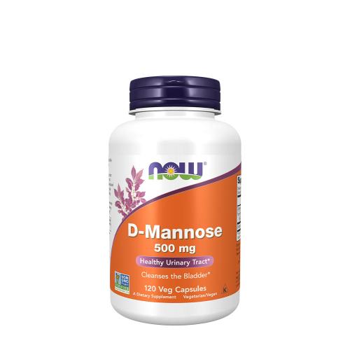 Now Foods D-Mannose 500 mg (120 Capsule veg)