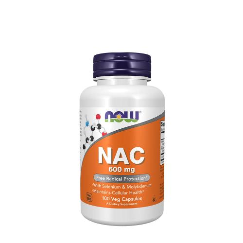 Now Foods NAC 600 mg Veg Capsules (100 Capsule veg)