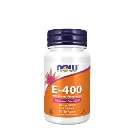   Now Foods Vitamin E-400 IU with Mixed Tocopherols (50 Capsule morbida)