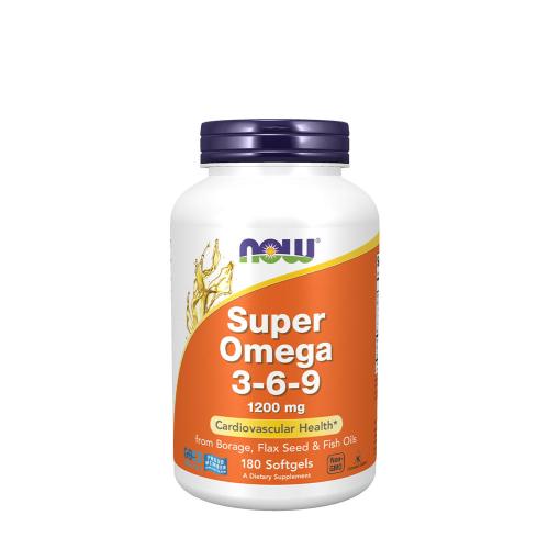 Now Foods Super Omega 3-6-9 1200 mg (180 Capsule morbida)