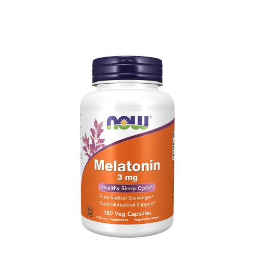 Now Foods Melatonin 3 mg (180 Capsule)