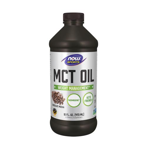 Now Foods MCT Oil (473 ml, Mocaccino Cioccolato)