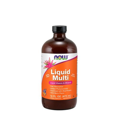 Now Foods Liquid Multi (473 ml, Frutti di bosco)
