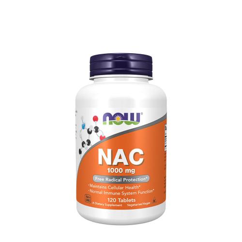Now Foods NAC - Acetyl-Cysteine 1000 mg (120 Compressa)