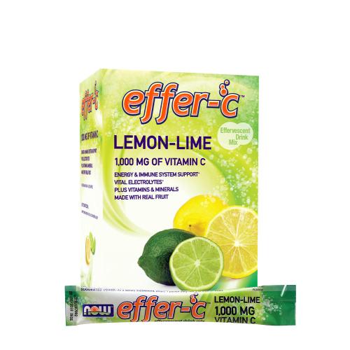 Now Foods EFFER-C™ 30/Box (30/Scatola, Limone Lime)