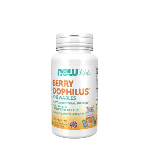 Now Foods BerryDophilus™ (60 Compresse da masticare)