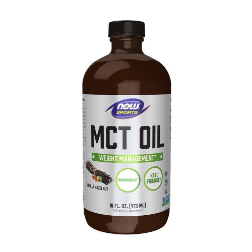Now Foods MCT Oil (473 ml, Nocciola alla Vaniglia)