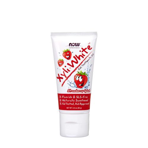 Now Foods XyliWhite Bubblegum Splash Toothpaste Gel for Kids (85 g, Fragola)