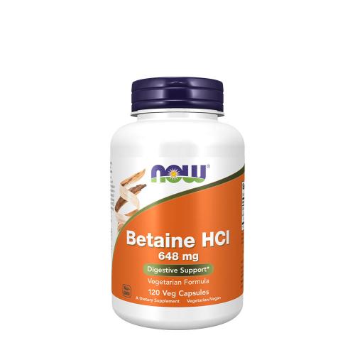 Now Foods Betaine HCl 648 mg (120 Capsule veg)