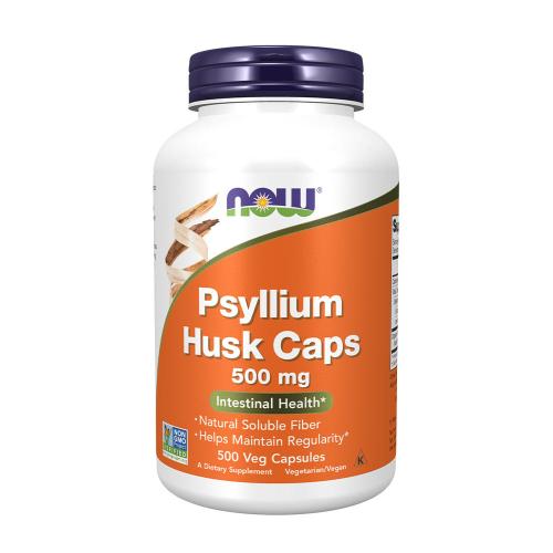 Now Foods Psyllium Husk 500 mg (500 Capsule veg)