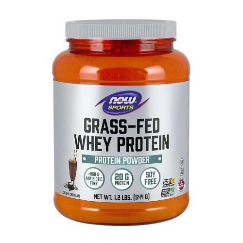 Now Foods Grass-Fed Whey Protein (545 g, Cioccolato Cremoso)