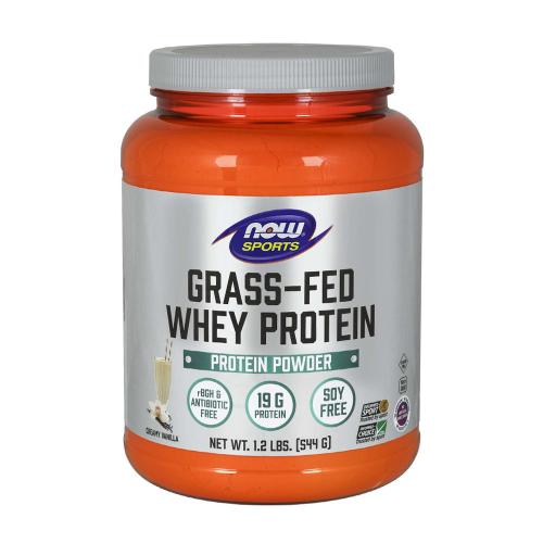 Now Foods Grass-Fed Whey Protein (545 g, Vaniglia Cremosa)