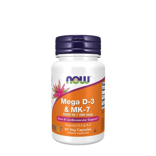 Now Foods Mega D-3 & MK-7  (60 Capsule veg)