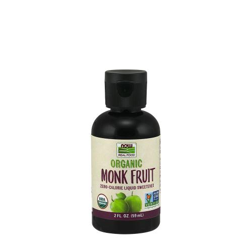 Now Foods Organic Liquid Monk Fruit  (59 ml, Non Aromatizzato)