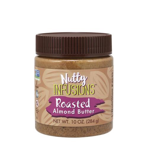Now Foods Nutty Infusions™ Almond Butter, Roasted (284 g, Burro di Mandorle Tostate)