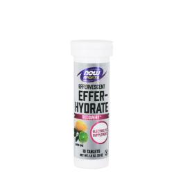   Now Foods Effer-Hydrate Effervescent (10 Compressa effervescente, Fragola Arancia)