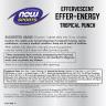 Now Foods Effer-Energy Effervescent Tablets (10 Compressa effervescente, Punch Tropicale)