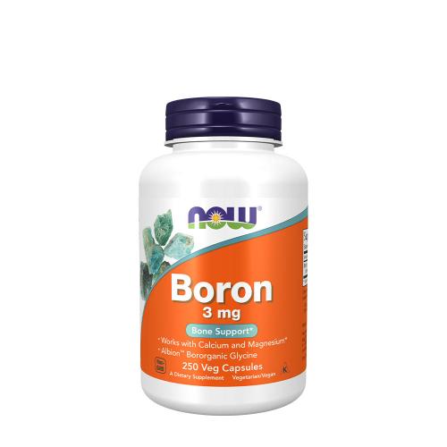 Now Foods Boron 3 mg (250 Capsule veg)