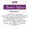 Now Foods Ultrasonic Real Bamboo Essential Oil Diffuser (1 db)