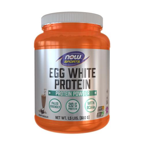 Now Foods Egg White Protein (680 g, Cioccolato Cremoso)