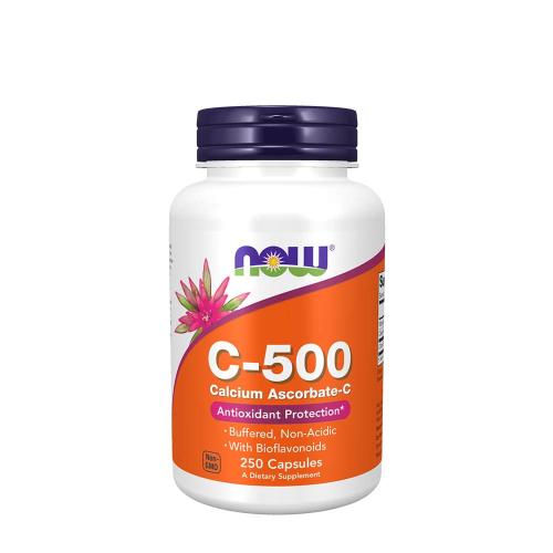 Now Foods Vitamin C-500 Calcium Ascorbate-C (250 Capsule veg)