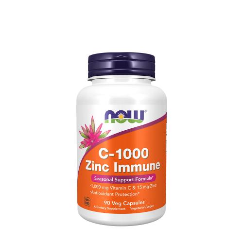 Now Foods C-1000 Zinc Immune (90 Capsule veg)