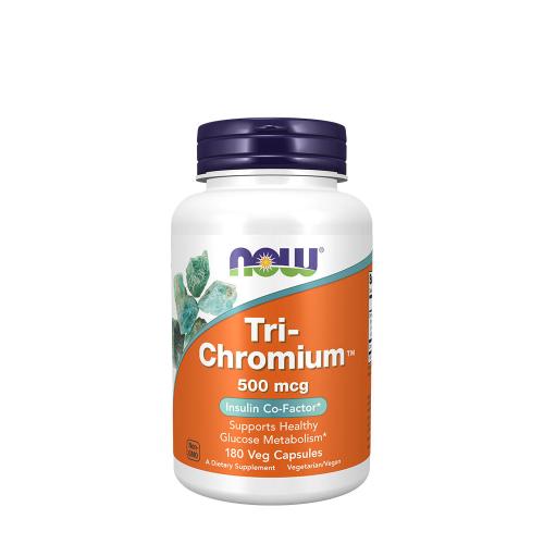 Now Foods Tri-Chromium™ 500 mcg with Cinnamon (180 Capsule veg)