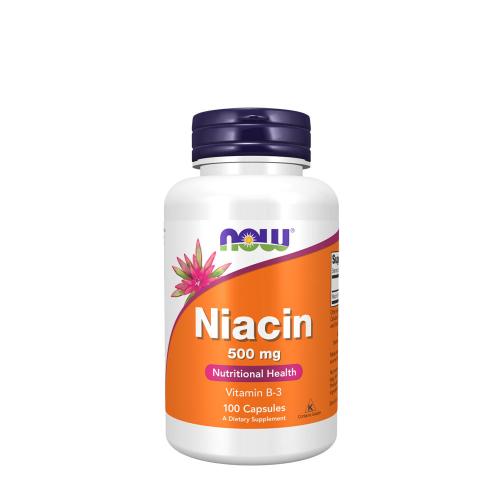 Now Foods Niacin 500 mg (100 Capsule)