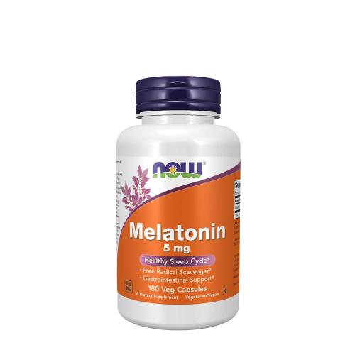 Now Foods Melatonin 5 mg (180 Capsule veg)