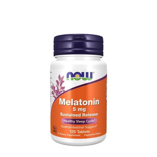 Now Foods Melatonin 5 mg Sustained Release (120 Compressa)