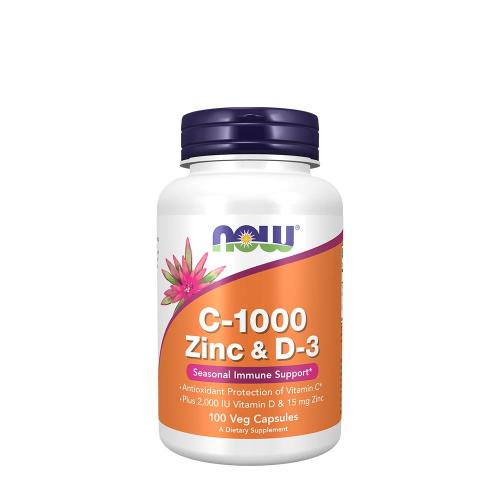 Now Foods C-1000 Zinc & D-3 (100 Capsule veg)