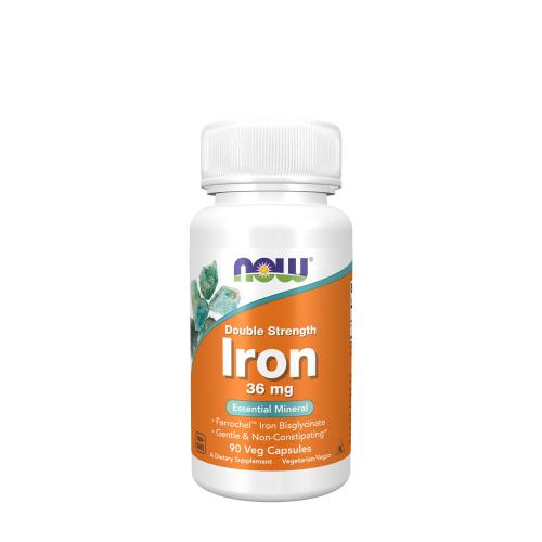 Now Foods Iron 36 mg Ferrochel(R) (90 Capsule)